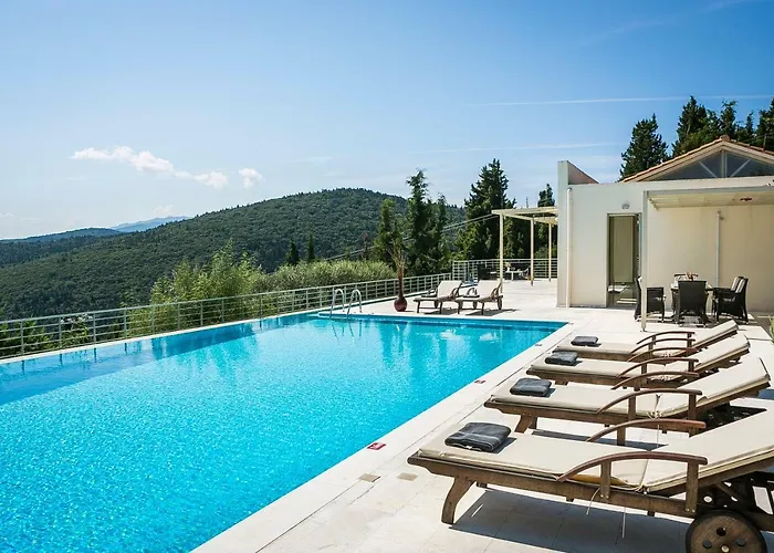 Aloni - Contemporary With Private Pool & Sea Views, Fiskardo