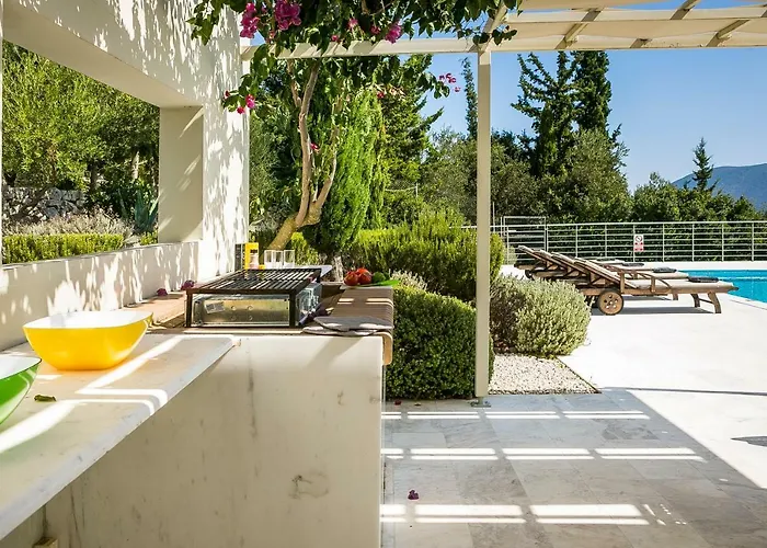 Aloni - Contemporary With Private Pool & Sea Views, Fiskardo Vila Matsoukáta